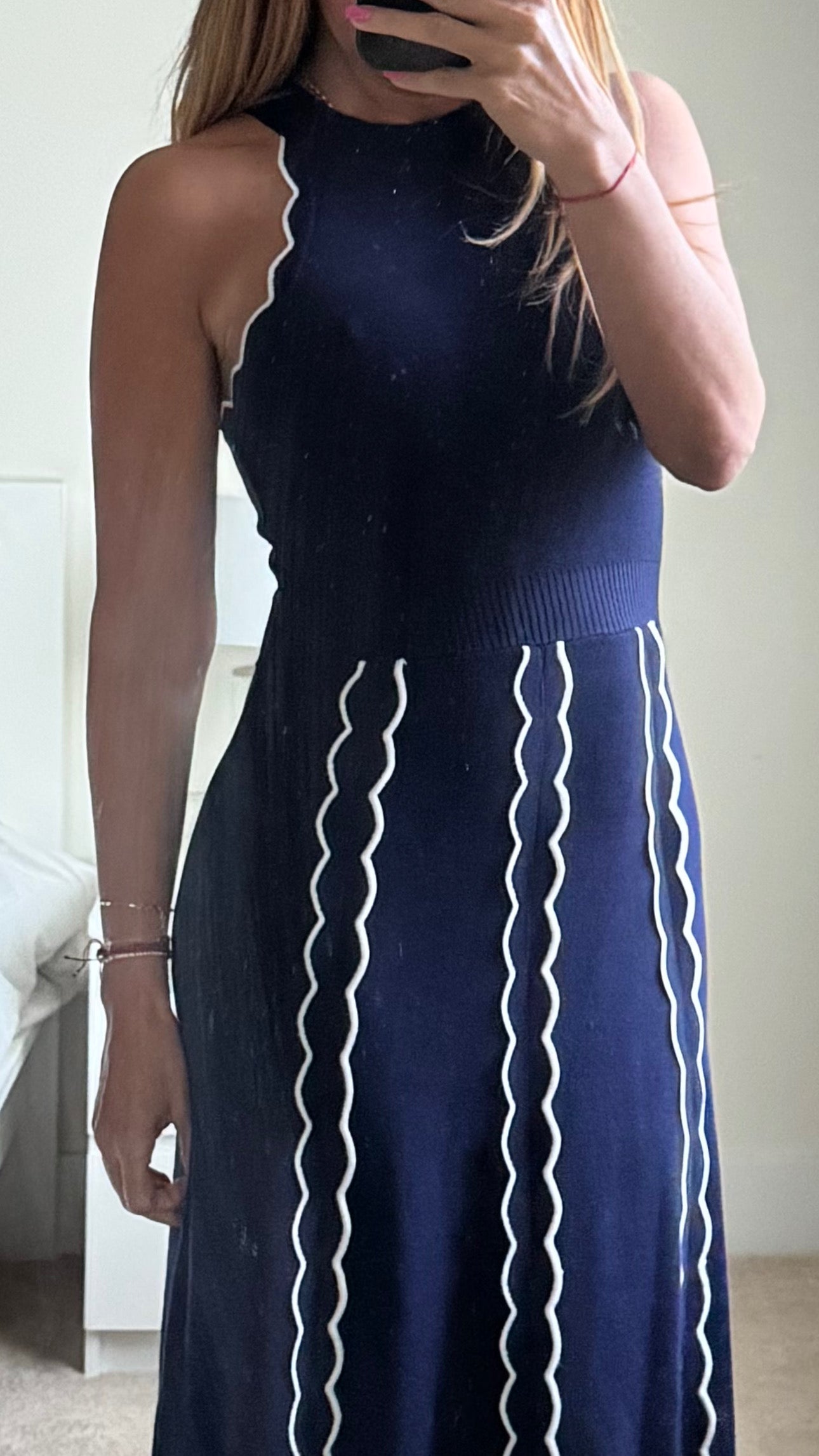 Navy dress
