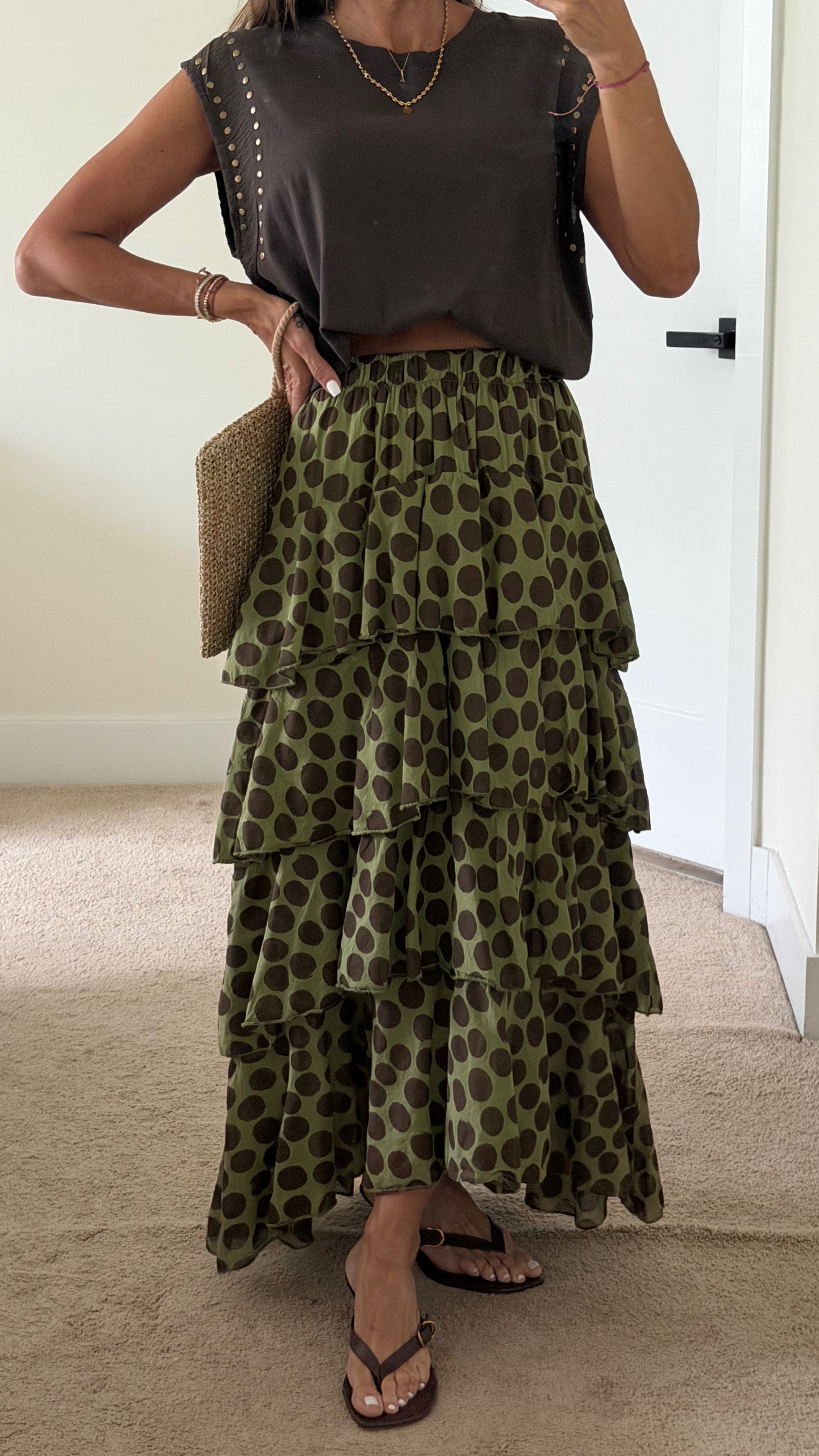 Poly skirt