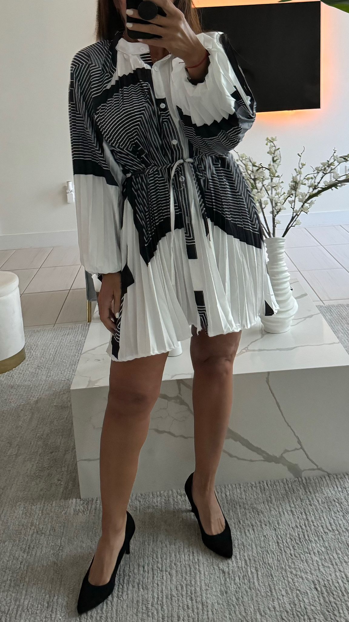 Spandex oversize dress