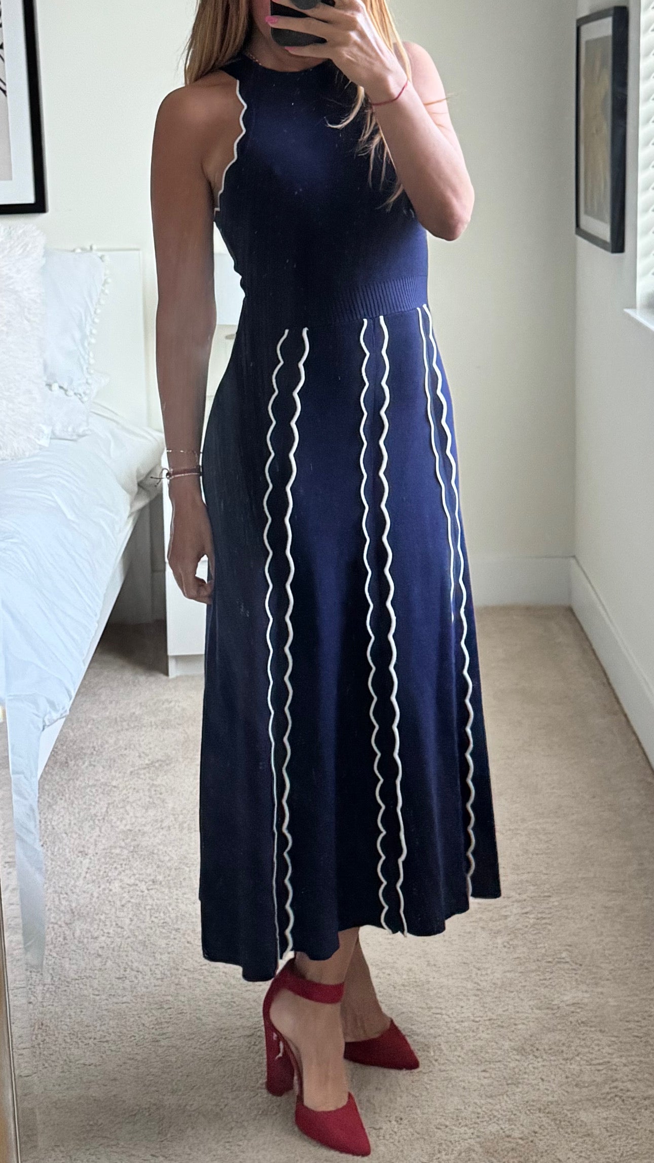 Navy dress