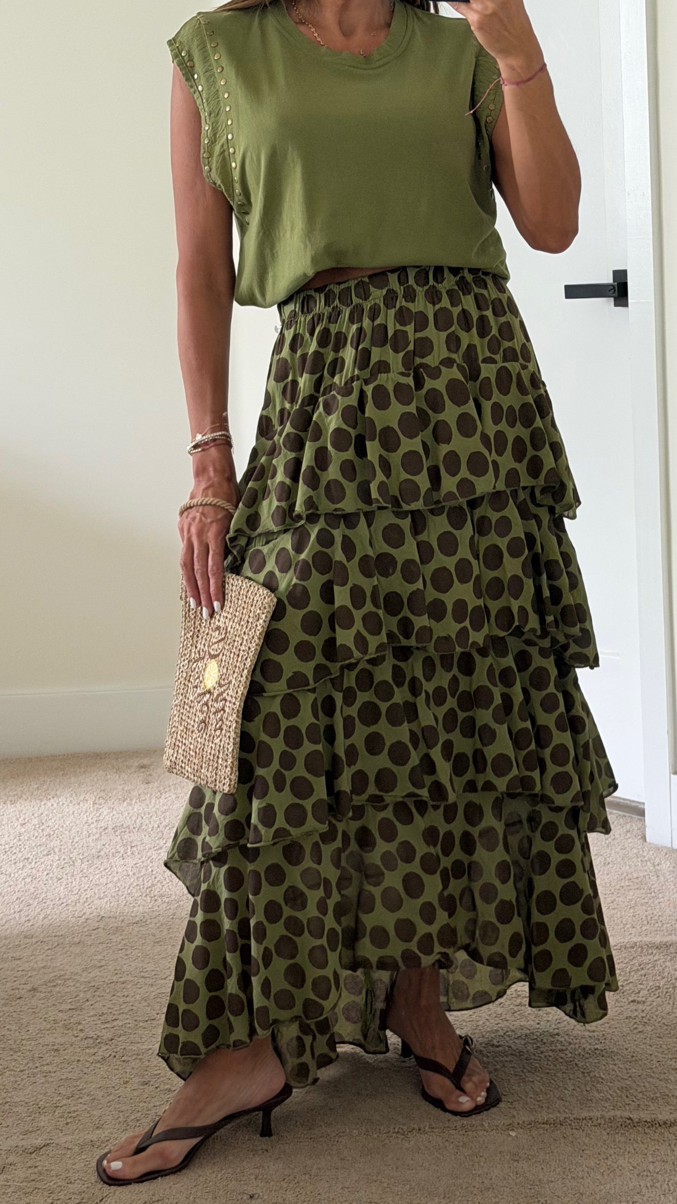 Poly skirt